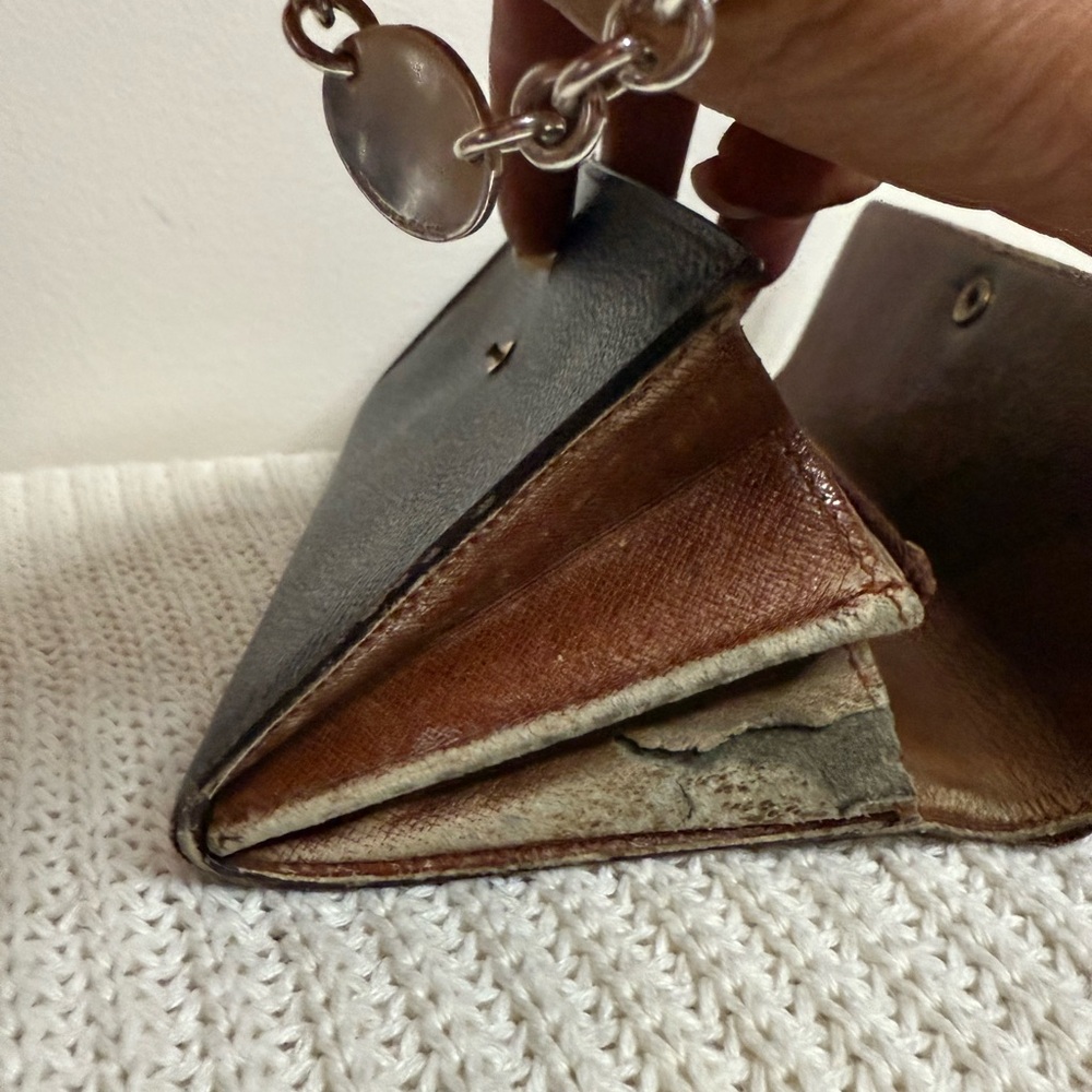 Louis Vuitton vintage Monogram Continental Wallet - Brown (project) - Picture 14 of 14